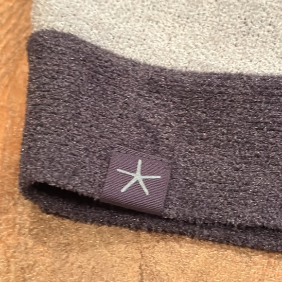 BAREFOOT DREAMS OCEAN BREEZE STRIPED PONCHO One Size soft cozy warm comfy - Picture 4 of 4